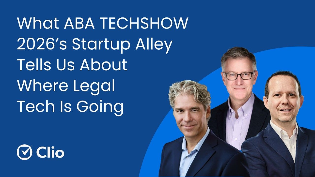 TwinCounsel featured in Clio's ABA TECHSHOW 2026 Startup Alley recap