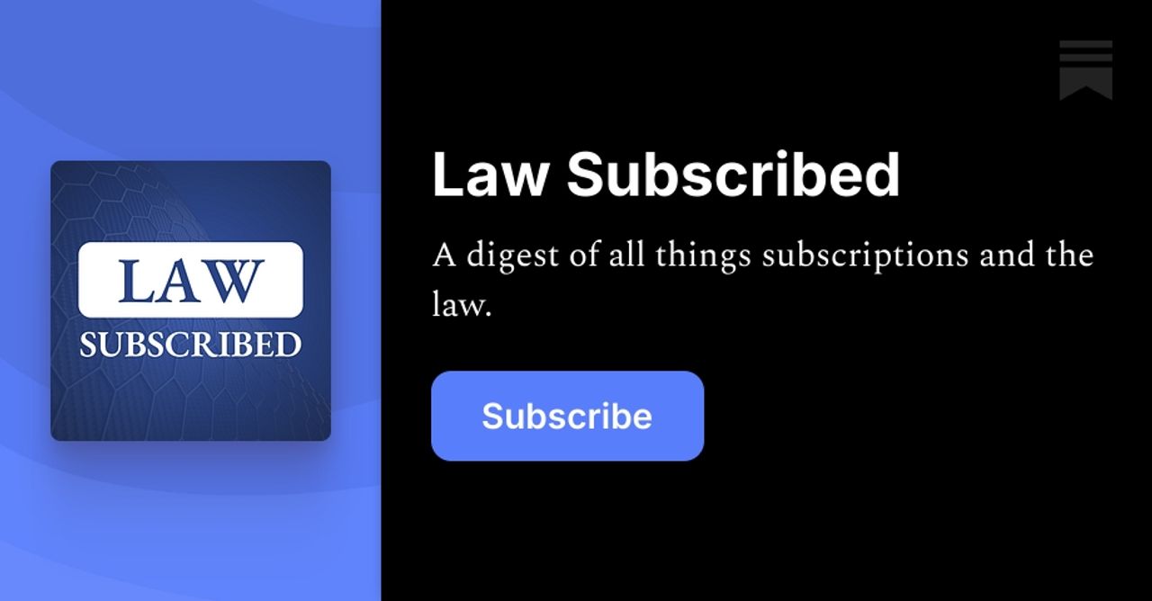 Law Subscribed — the podcast hosted by Mathew Kerbis